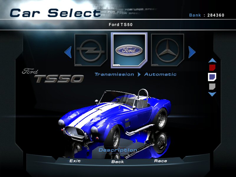 Need For Speed Hot Pursuit 2 AC Cobra 427 (1966)