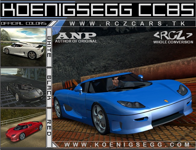 Need For Speed Hot Pursuit 2 Koenigsegg CC8S