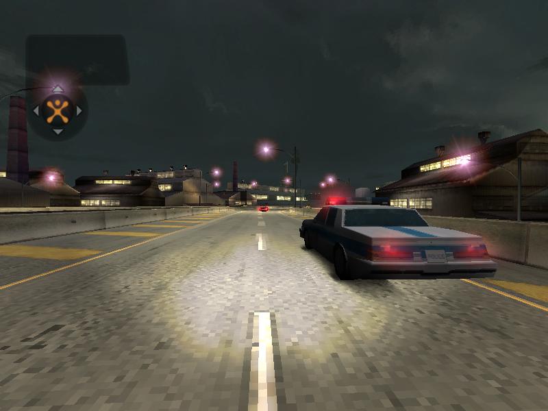 Need For Speed Underground 2 Fantasy Traffic car mod - Police car