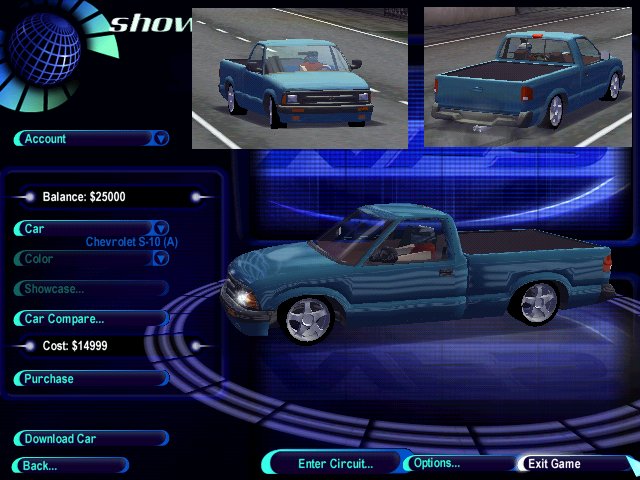 Need For Speed High Stakes Chevrolet S-10