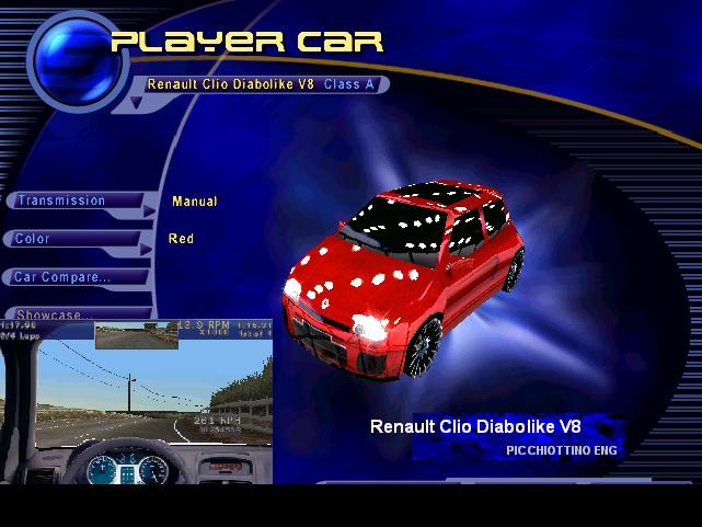 Need For Speed Hot Pursuit Renault Clio Diabolike V8