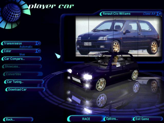Need For Speed High Stakes Renault Clio Williams