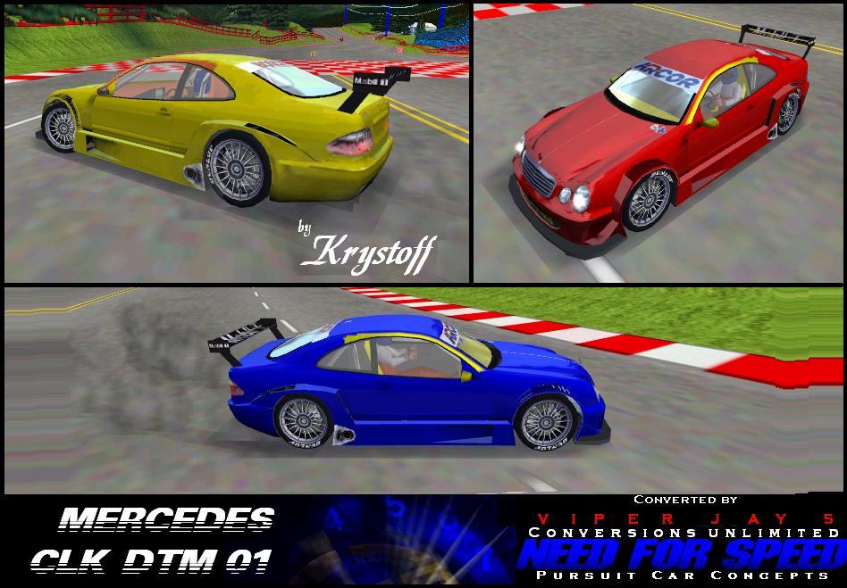 Need For Speed Hot Pursuit Mercedes Benz Clk DTM (2001)