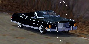 Need For Speed Hot Pursuit Lincoln Continental Convertible 1974