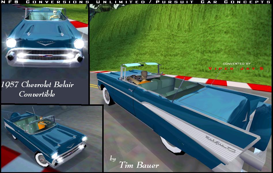 Need For Speed Hot Pursuit Chevrolet Belair Convertible (1957)