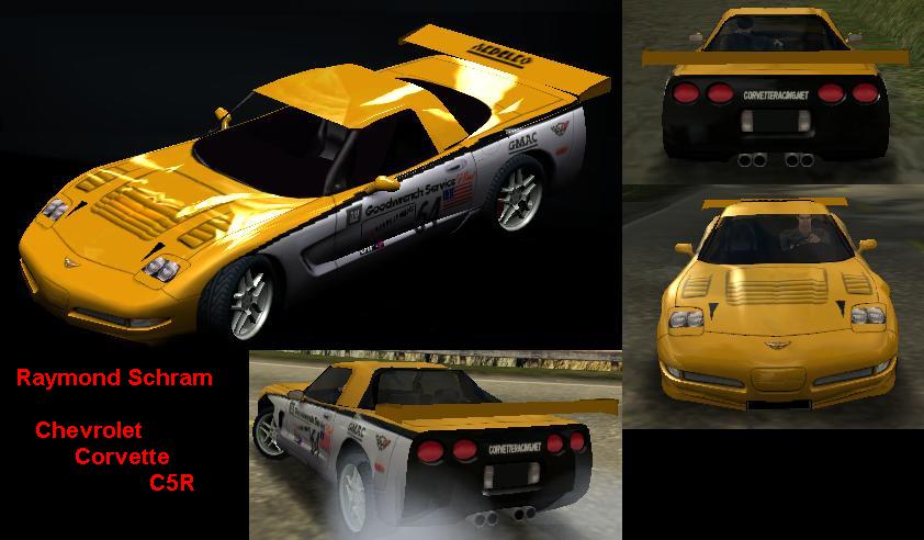 Need For Speed Hot Pursuit 2 Chevrolet Corvette C5R