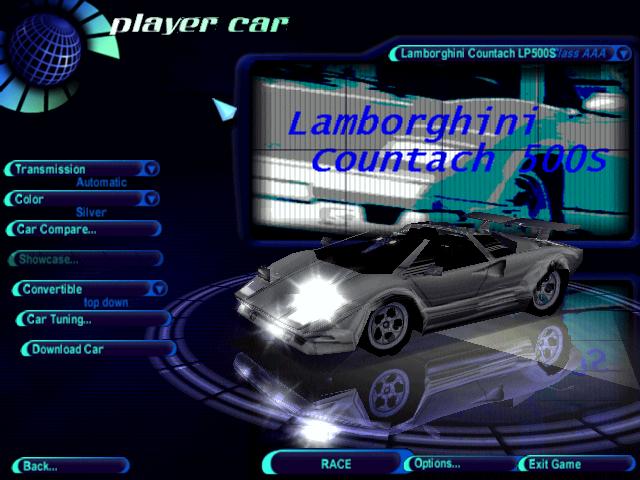 Need For Speed High Stakes Lamborghini Countach 500s