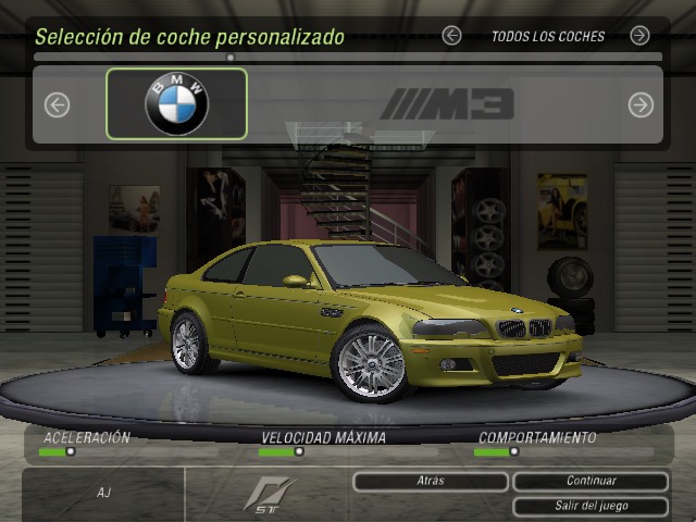 Need For Speed Underground 2 BMW M3 (E46)