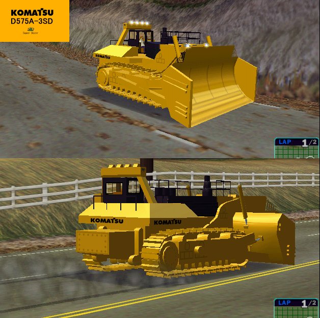 Need For Speed High Stakes Various Komatsu D575A-3SD