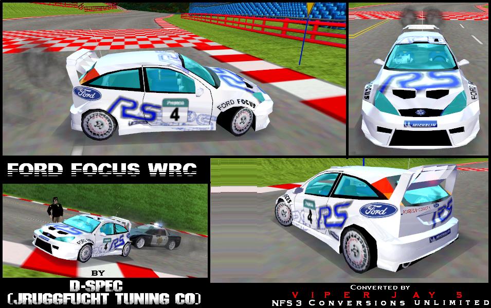 Need For Speed Hot Pursuit Ford Focus WRC (2003)