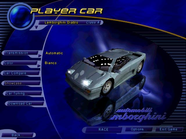 Need For Speed Hot Pursuit Lamborghini Diablo (1990)