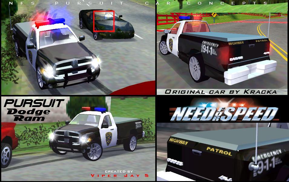 Need For Speed Hot Pursuit Dodge Pursuit Ram CHP