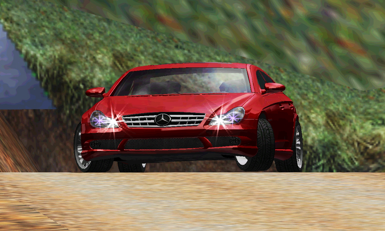 Need For Speed Porsche Unleashed Mercedes Benz CLS55amg