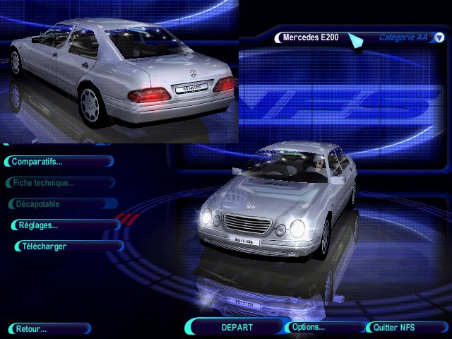 Need For Speed High Stakes Mercedes Benz E200