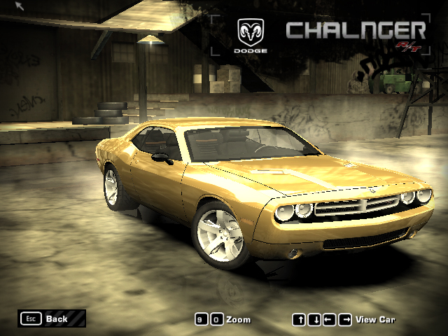 Need For Speed Most Wanted Dodge Challenger Concept