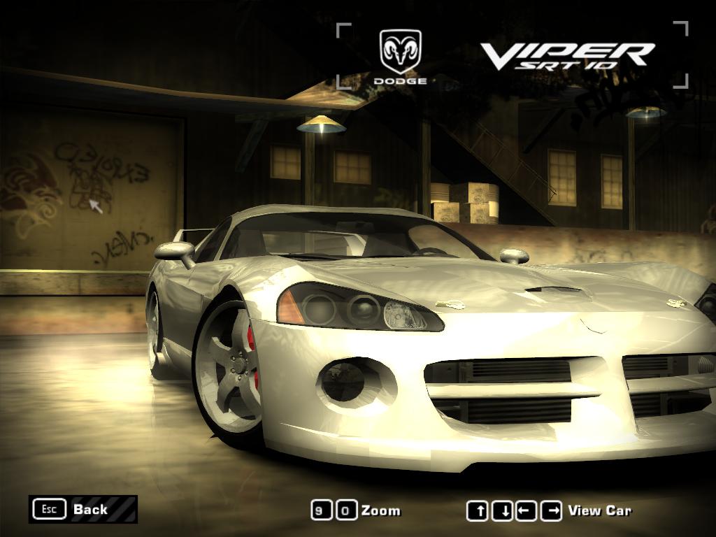 Need For Speed Most Wanted Dodge Viper SRT-10 (GRID)