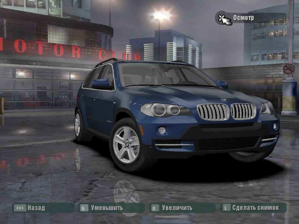 Need For Speed Carbon BMW X5 xDrive48i