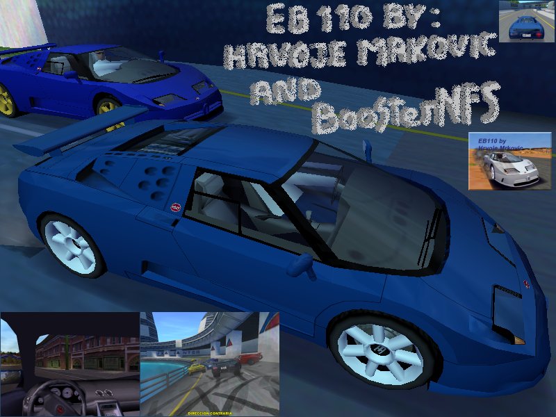 Need For Speed High Stakes Bugatti EB 110 (Special Edition)