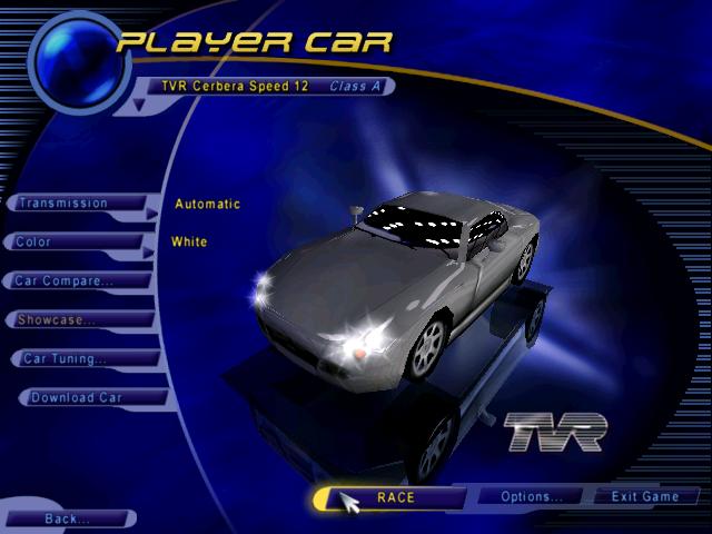 Need For Speed Hot Pursuit TVR Cerbera Speed 12