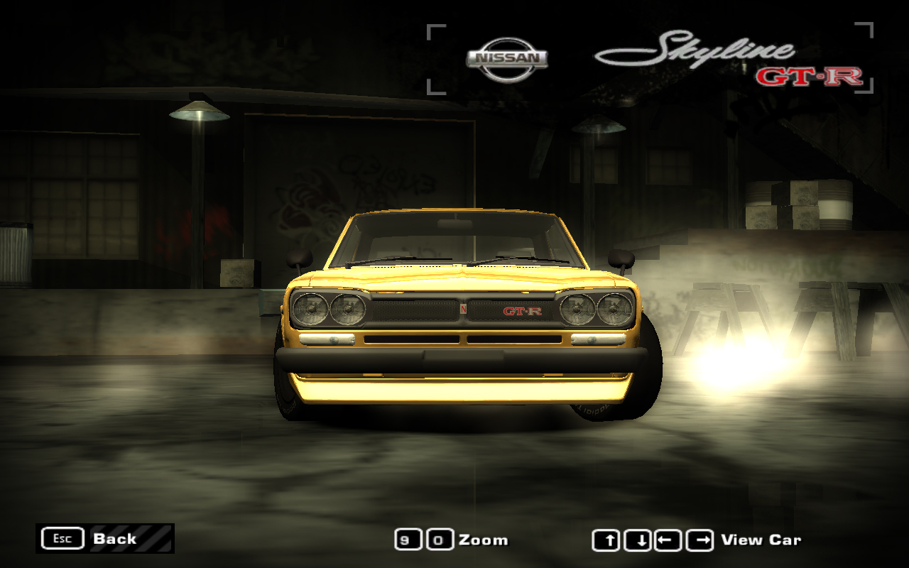 Need For Speed Most Wanted Nissan Skyline 2000GT-R C10