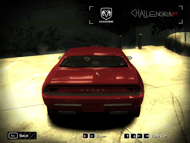 Need For Speed Most Wanted Dodge Challenger Concept or R/T