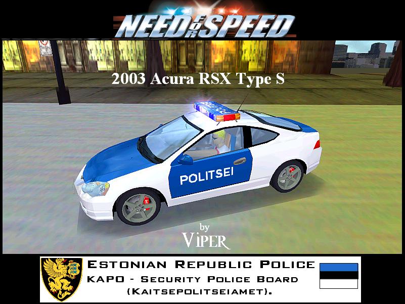 Need For Speed Hot Pursuit Acura RSX Type S - Estonian Pursuit