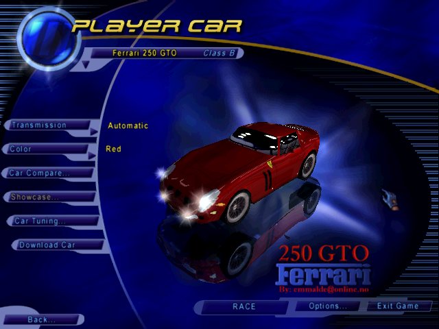 Need For Speed Hot Pursuit Ferrari 250 GTO