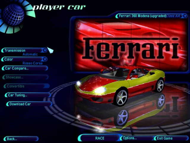 Need For Speed High Stakes Ferrari 360 Modena (upgraded)