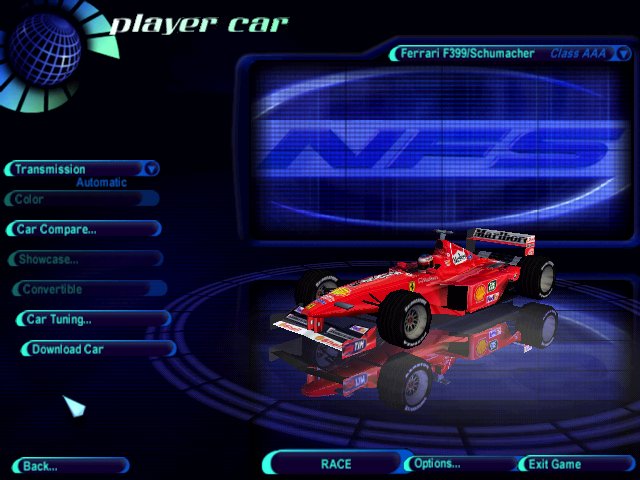 Need For Speed High Stakes Ferrari F399 (Schumacher)