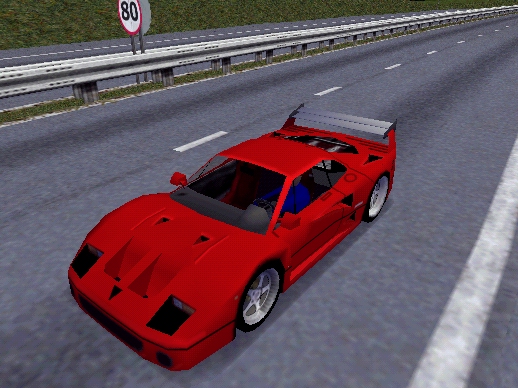 Need For Speed High Stakes Ferrari Hannman F40 LM
