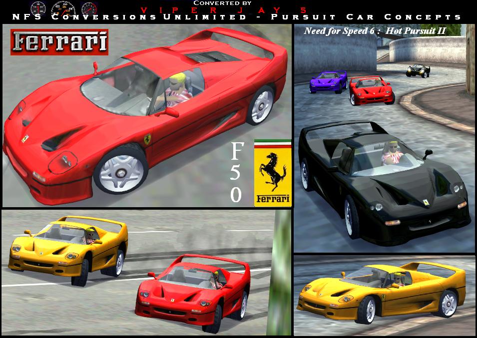 Need For Speed High Stakes Ferrari F50 (NFS 6)