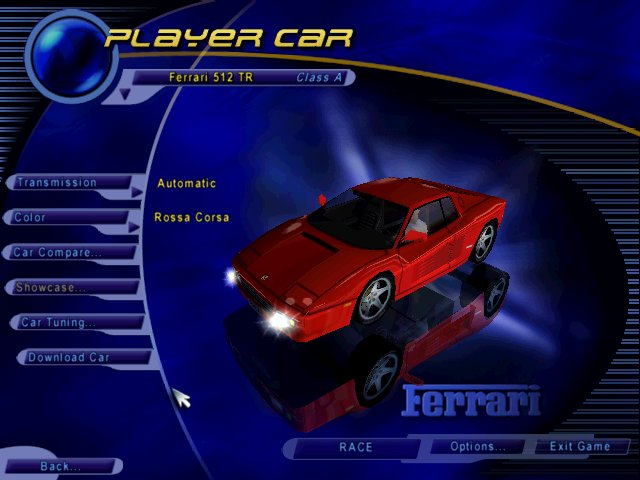 Need For Speed Hot Pursuit Ferrari 512tr