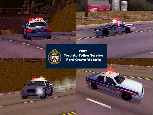 Need For Speed High Stakes Ford 2002 Toronto Police Service Crown Victoria Police Interceptor