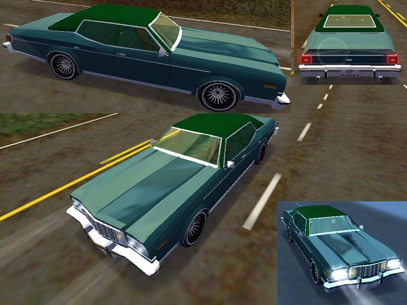 Need For Speed High Stakes Ford Grand Torino 4d 1976