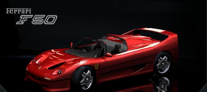Need For Speed Hot Pursuit 2 Ferrari F50 Glass Roof