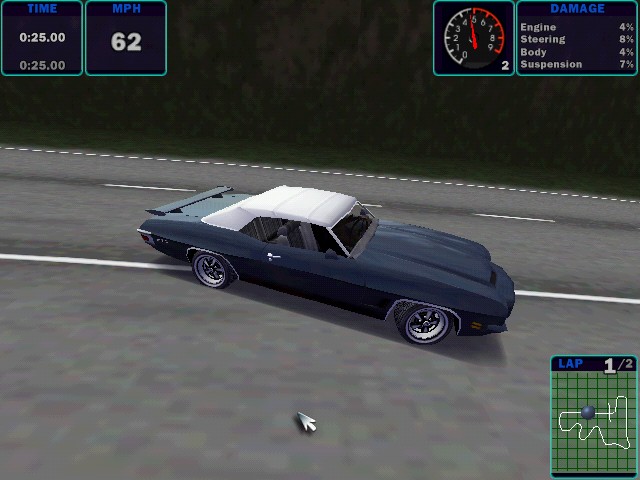 Need For Speed High Stakes Pontiac 72 gto conv.