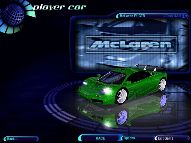 Need For Speed High Stakes McLaren F1 UCN