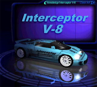Need For Speed High Stakes Venedesign Interceptor V-8