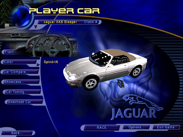 Need For Speed Hot Pursuit Jaguar XK8 Sleeper