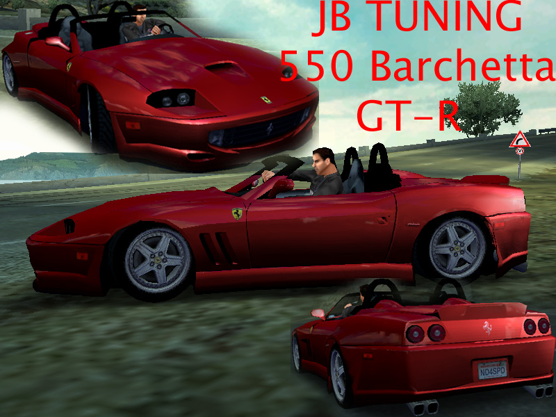 Need For Speed Hot Pursuit 2 Ferrari 550 Barchetta GT-R JB Tuning