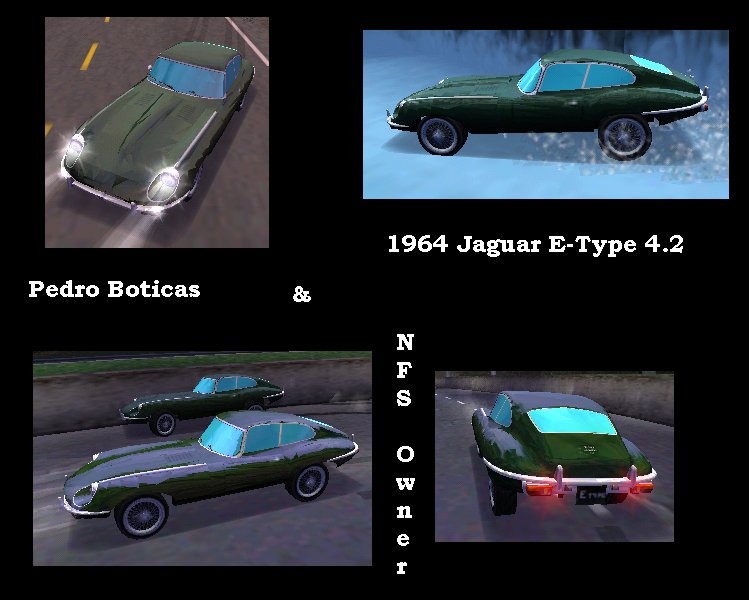 Need For Speed High Stakes Jaguar E-Type 4.2 (1964)