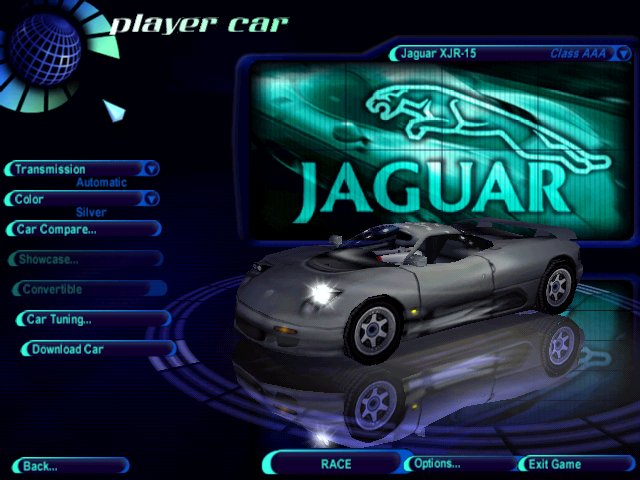 Need For Speed High Stakes Jaguar XJR-15