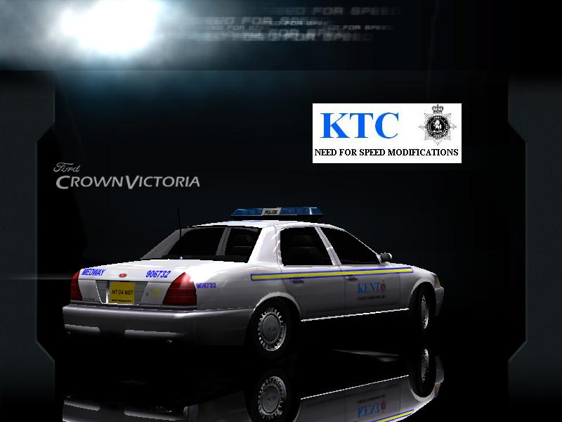 Need For Speed Hot Pursuit 2 Ford Crown Victoria: Kent County Constabulary