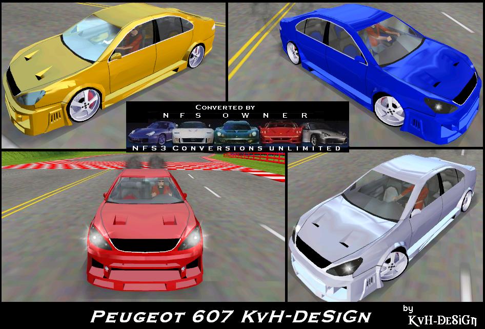 Need For Speed Hot Pursuit Peugeot 607 KvH-Custom