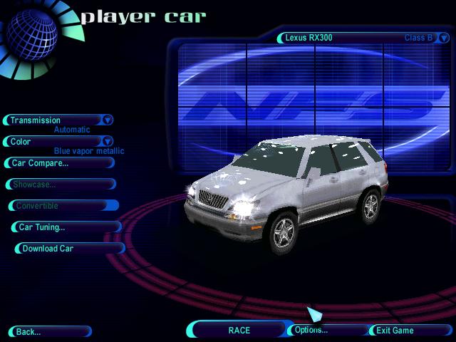 Need For Speed High Stakes Lexus RX 300
