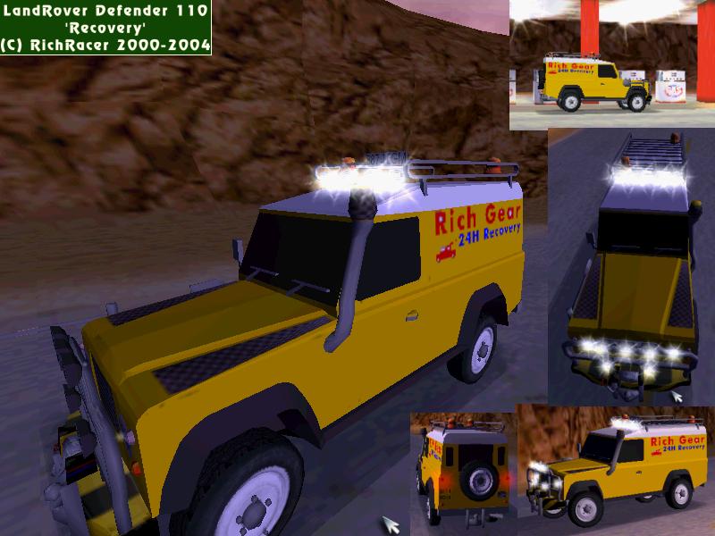 Need For Speed Hot Pursuit Land Rover Defender 110 'Recovery'