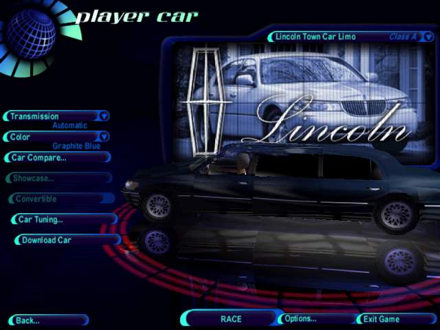 Need For Speed High Stakes Lincoln Town Car Limo