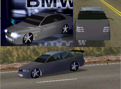 Need For Speed High Stakes Fantasy BMW 3 series coupe custom