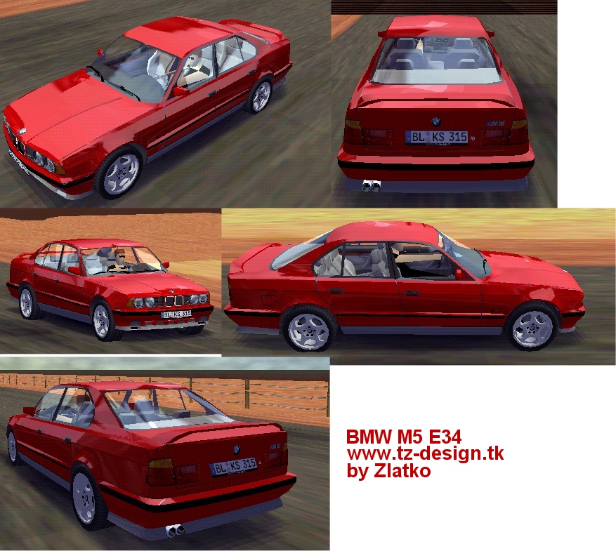 Need For Speed High Stakes BMW M5 E34
