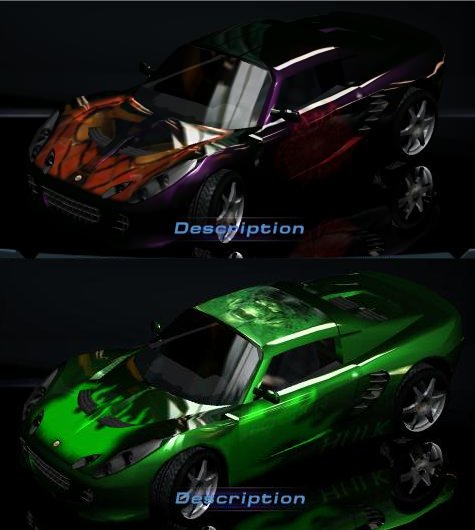 Need For Speed Hot Pursuit 2 Lotus Elise Marvel edition